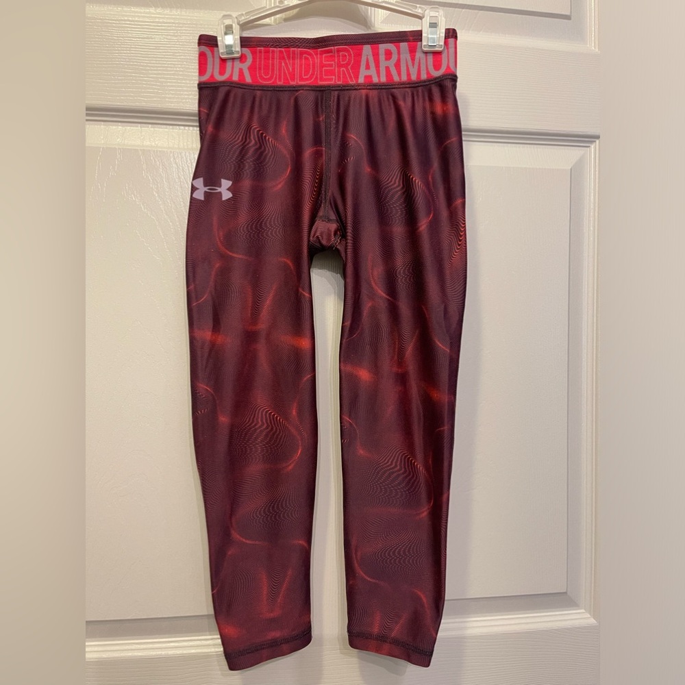 Under Armour Girl’s Leggings-size Youth medium